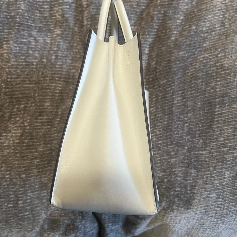 Michael Kors Mercer Medium White Leather Perforated Women's Bag